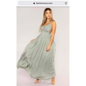 Ancient Rome Dress - Sage